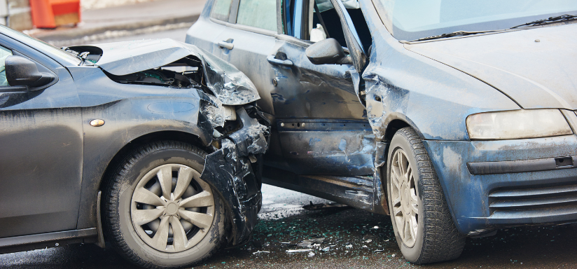 side impact car crash
